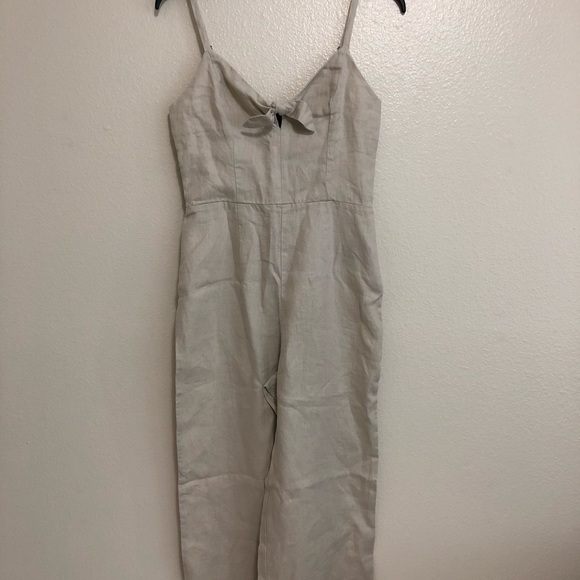 🌿NWT Sanctuary Take Away Linen Jumpsuit - Picture 6 of 8